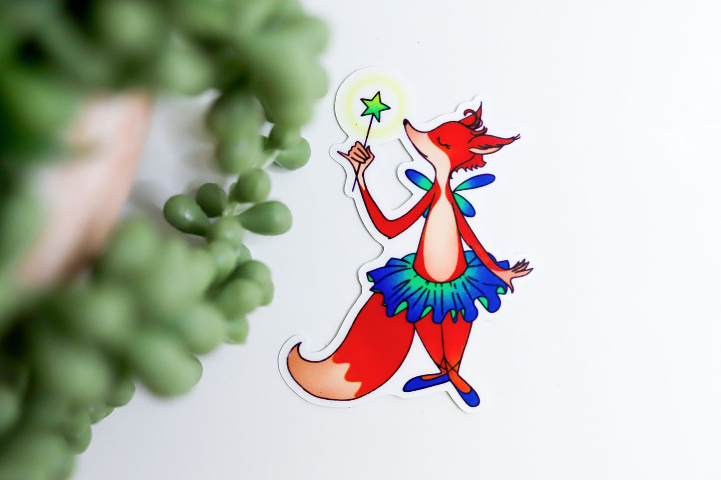 Fairy Fox Sticker