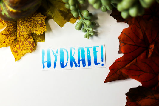 Hydrate Sticker
